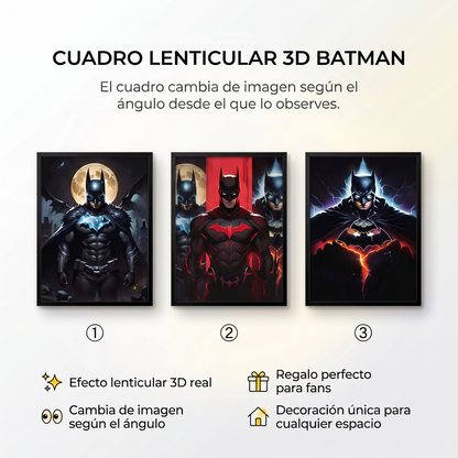 Cuadro Lenticular 3D Batman