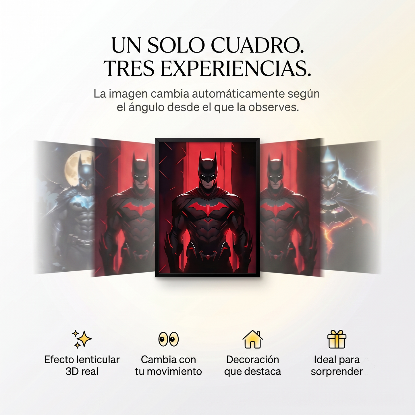 Cuadro Lenticular 3D Batman